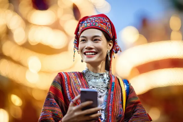 A stylish woman beside vibrant slot machines displaying glowing sevens, showcasing the variety of top slots at KK33E.